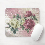 Musiknoten Vintager Rose Mousepad (Mit Mouse)