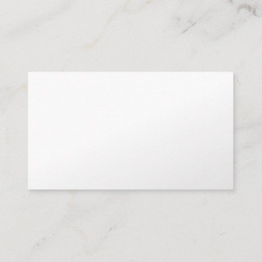 Musiknoten von Musiklehrern Elegant Visitenkarte (Rückseite)