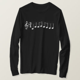 Musiknoten Wir wünschen Ihnen frohe Weihnachtsschn T-Shirt