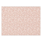 Musiknoten Zeichen zusätzlich Pink Tischdecke (Vorderseite (Horizontal))