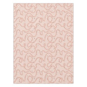 Musiknoten Zeichen zusätzlich Pink Tischdecke (Vorderseite)