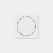 Musiknoten zur Notenschrift Post-it Klebezettel (Vorderseite)