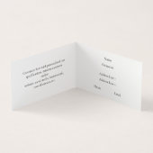 Musiknotenhandbuch für Kinder Musik Beruflich Visitenkarten (Innenseite)