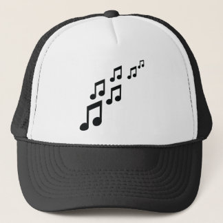 Musiknotenikone Truckerkappe