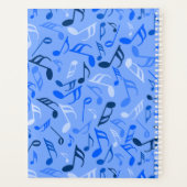 Musiknotens Blue Planer (Rückseite)
