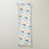 Musiknotens Clefs Band Musician Gift 90er Jahre In Seitenschläferkissen (Rückseite (Vertikal))