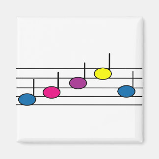 Musiknotens Magnet