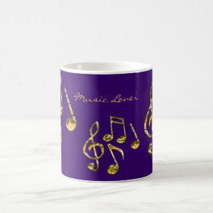 MUSIKNOTENS Music Lover Tasse
