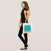 Musiknotens Tote Tasche (Vorderseite (Model))