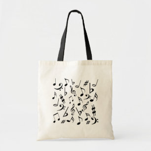Musiknotens Tote Tasche