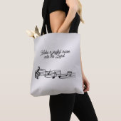 Musiknotens Tote Tasche (Von Nahem)