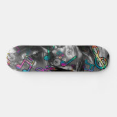 MusiknotenSkateboard Skateboard (Horizontal)
