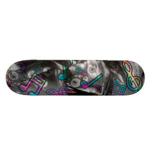 MusiknotenSkateboard Skateboard