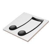 Musiknotesymbol Fliese (Seite)