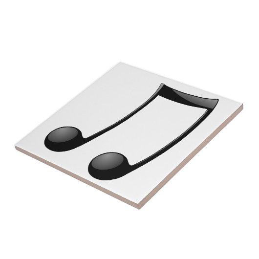 Musiknotesymbol Fliese (Seite)