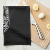 Musiknotetuch Geschirrtuch (Viertel Falte)