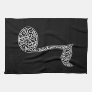 Musiknotetuch Geschirrtuch