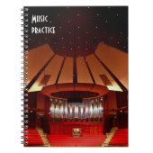 Musiknotizbuch Notizblock (Vorderseite)