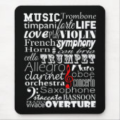 Musikorchester Mousepad (Vorne)