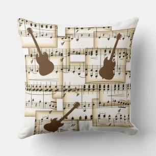 Musikpapiergitarren-Kissen Kissen