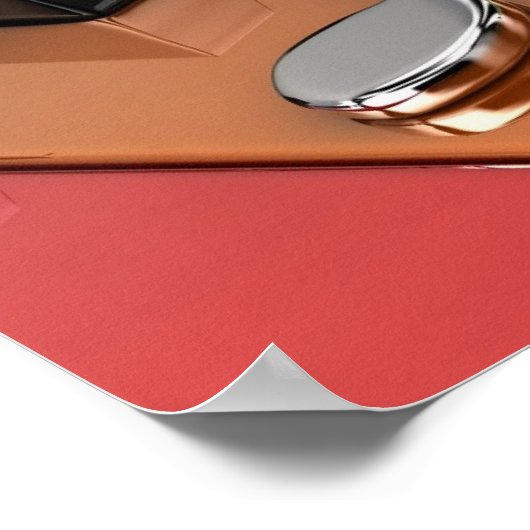 Musikpiano Poster (Ecke)