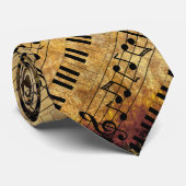 Musikpiano-Tastatur Krawatte (Gerollt)