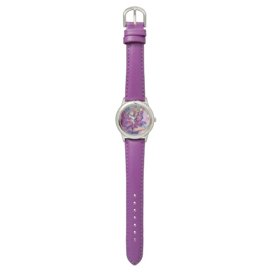 MUSIKPINK CLOWN ARMBANDUHR (Flach)