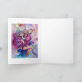 MUSIKPINK CLOWN FEIERTAGSKARTE (Innenseite)