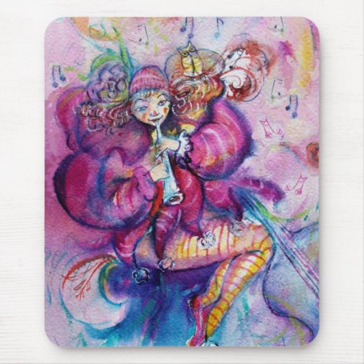 MUSIKPINK CLOWN MOUSEPAD (Vorne)