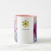 MUSIKPINK CLOWN ZWEIFARBIGE TASSE (Mittel)