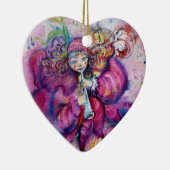 MUSIKPINK KLEINES Herz Keramikornament (Rechts)