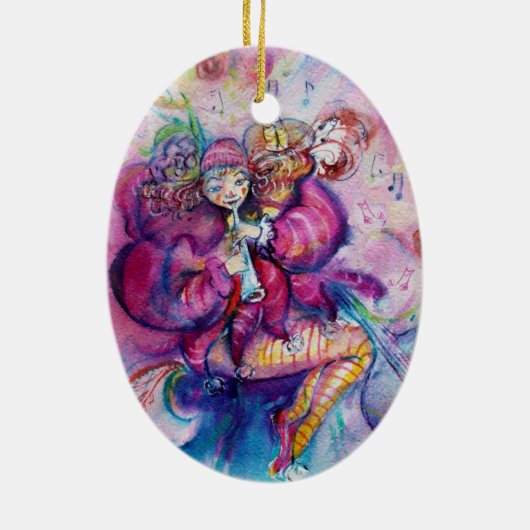 MUSIKPINK MIT EIGENEM KLEIN KERAMIKORNAMENT (Hinten)