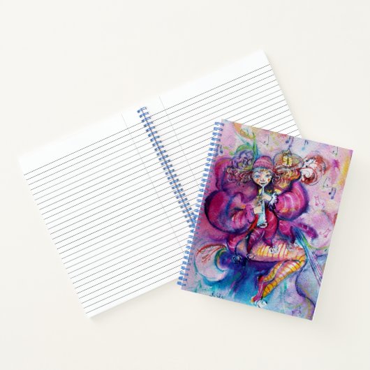 MUSIKPINK MIT EIGENEM KLEIN NOTIZBLOCK (Innenseite)