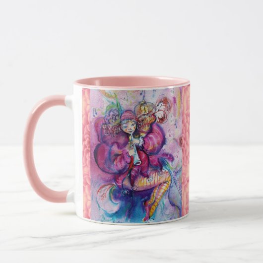 MUSIKPINK MIT EIGENEM KLEIN TASSE (Links)
