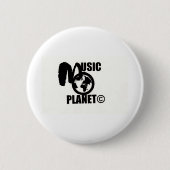 MUSIKPLANET BUTTON (Vorderseite)
