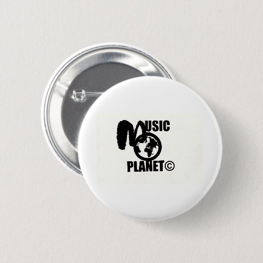 MUSIKPLANET BUTTON (Vorne & Hinten)