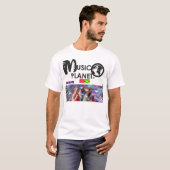 MUSIKPLANET DSHON Men's Basic T - Shirt (Vorne ganz)