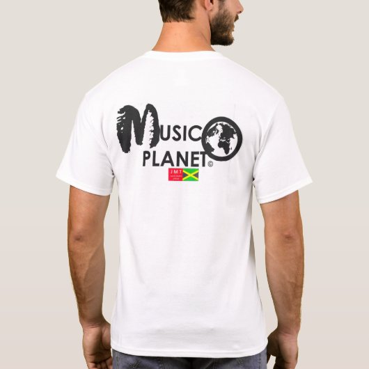 MUSIKPLANET FORTH Men's Basic T - Shirt (Rückseite)