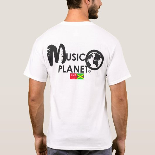 MUSIKPLANET GUMBAE Men's Basic T - Shirt (Rückseite)