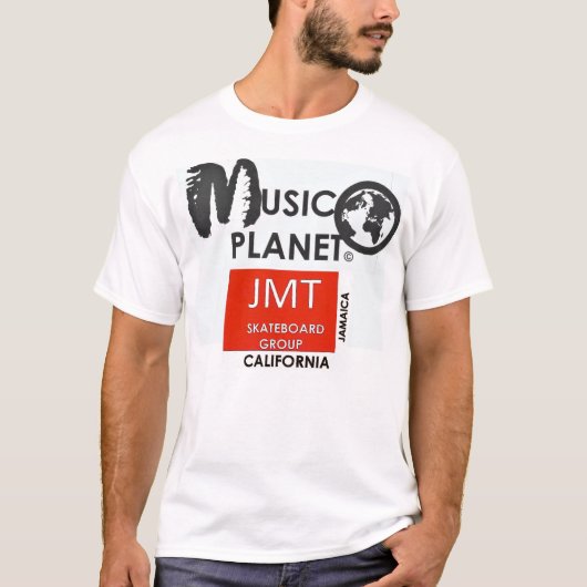 MUSIKPLANET/JMT Men's Basic T - Shirt (Vorderseite)