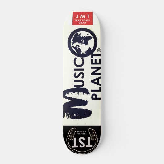 MUSIKPLANET / JMT Skateboards (Vorderseite)