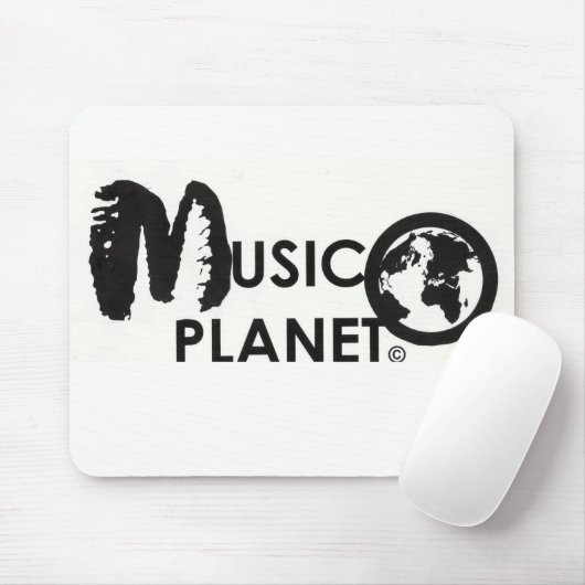 MUSIKPLANET OFFIZIELL Mousepad (Mit Mouse)