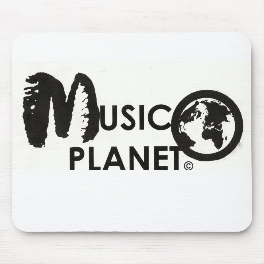 MUSIKPLANET OFFIZIELL Mousepad (Vorne)