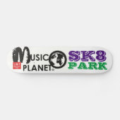 MUSIKPLANET SK8 PARK Skateboard (Horizontal)