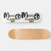 MUSIKPLANET-Skateboard Skateboard (Horizontal)