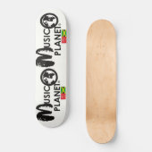 MUSIKPLANET-Skateboard Skateboard (Vorderseite)