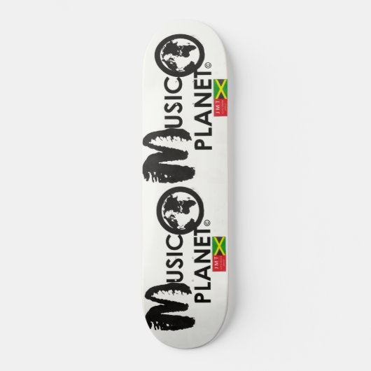 MUSIKPLANET-Skateboard Skateboard (Vorderseite)