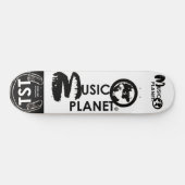 MUSIKPLANET-Skateboard Skateboard (Horizontal)