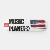 MUSIKPLANET SKATEBOARDS / JMT USA (Horizontal)