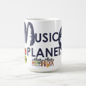 MUSIKPLANET-Tasse Kaffeetasse (Mittel)